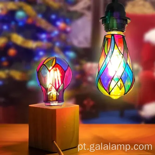 Festa festiva de cor ajustável lâmpada e26